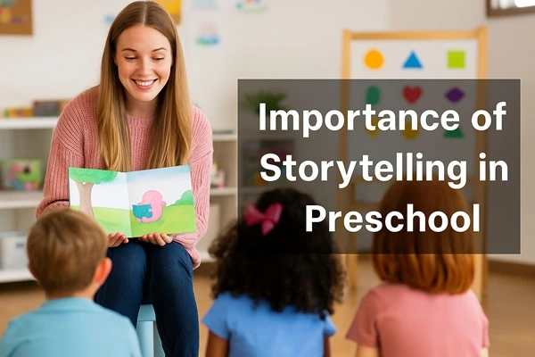 Blog: Importance of Storytelling in Preschool - Building Brighter Minds – Learning & Development